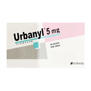 Urbanyl 5mg Atnahs 3 vỉ x 10 viên (Clobazam)