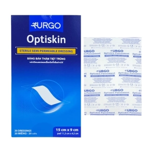Urgo Optiskin 20 miếng 15cm x 9cm – Băng dán y tế
