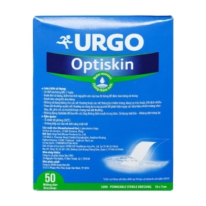 Urgo Optiskin 50 miếng 10cm x 7cm – Băng dán y tế