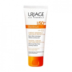 Uriage Mineral Cream Very High Protection SPF50+ 100ml - Kem chống nắng cho da nhạy cảm