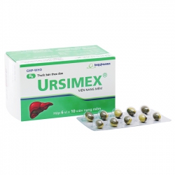 Thuốc tiêu hóa Imexpharm Ursimex, Hộp 60 viên