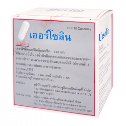 Ursobil 250mg Berlin 10 vỉ x 10 viên - Trị xơ gan mật nguyên phát