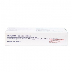 Ursobil 300mg Abc Farmaceutici 3 vỉ x 10 viên Ursobil 300mg Abc Farmaceutici 3 vỉ x 10 viên