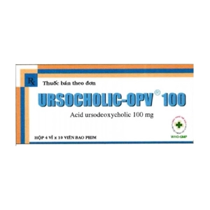 Ursocholic-OPV 100 4 vỉ x 10 viên Ursocholic-OPV 100 4 vỉ x 10 viên