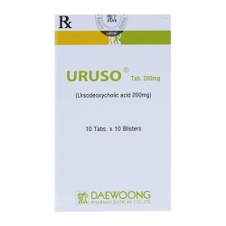 Uruso 200mg Daewoong 10 vỉ x 10 viên Uruso 200mg Daewoong 10 vỉ x 10 viên