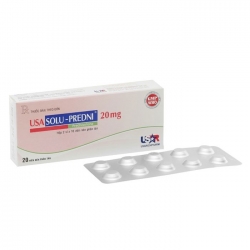 Usasolu-Predni 20mg 2 vỉ x 10 viên/hộp