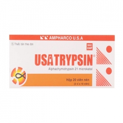 USATrypsin Ampharco 2 vỉ x 10 viên