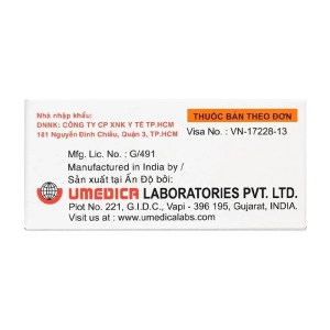 Utralene-50 Umedica 10 vỉ x 10 viên (Sertraline)