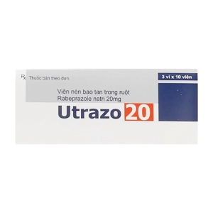 Utrazo 20 Acme Formulation 3 vỉ x 10 viên (Rabeprazole)