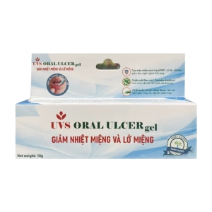 UVS Oral Ulcer Gel tuýp 10g - Gel bôi giảm nhiệt miệng