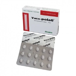 Vaco pola 6 Vacopharm 2 vỉ x 15 viên - Thuốc trị viêm mũi dị ứng Vaco pola 6 Vacopharm 2 vỉ x 15 viên - Thuốc trị viêm mũi dị ứng