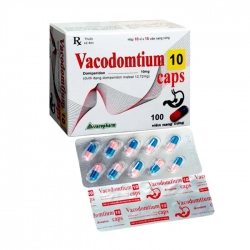 Vacodomtium 10 Caps Vacopharm 10 vỉ x 10 viên Vacodomtium 10 Caps Vacopharm 10 vỉ x 10 viên