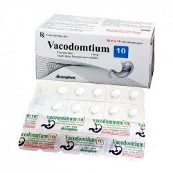 Vacodomtium 10 Vacopharm 10 vỉ x 10 viên