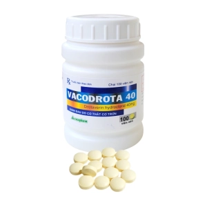 Vacodrota 40 Vacopharm 100 viên