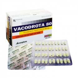 Vacodrota 80 Vacopharm 10 vỉ x 40 viên