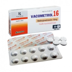 Vacometrol 16 Vacopharm 3 vỉ x 10 viên Vacometrol 16 Vacopharm 3 vỉ x 10 viên