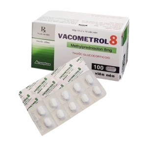 Vacometrol 8 Vacopharm 10 vỉ x 10 viên Vacometrol 8 Vacopharm 10 vỉ x 10 viên