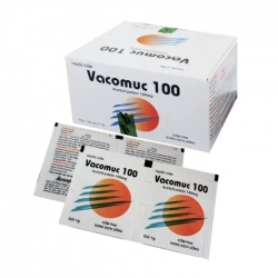 Vacomuc 100mg Vacopharm 100 gói x 1g - Thuốc long đàm