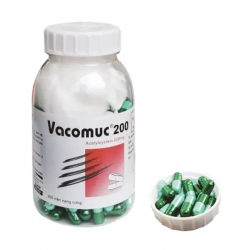 Vacomuc 200mg CAPS Vacopharm chai 200 Viên - Thuốc long đàm