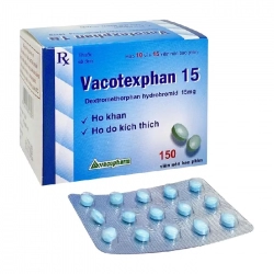 Vacotexphan 15 Vacopharm 10 vỉ x 15 viên - Thuốc trị ho