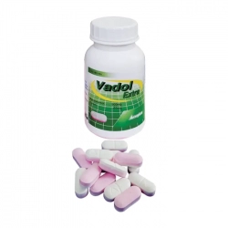 Vadol Extra Vacopharm 100 viên - Thuốc giảm đau hạ sốt Vadol Extra Vacopharm 100 viên - Thuốc giảm đau hạ sốt
