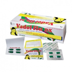 Vadol FLu DX Vacopharm 25 vỉ x 4 viên – Thuốc trị cảm cúm Vadol FLu DX Vacopharm 25 vỉ x 4 viên – Thuốc trị cảm cúm