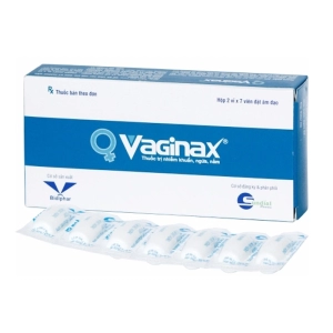 Vaginax Bidiphar 2 vỉ x 7 viên (Metronidazol + Miconazol)