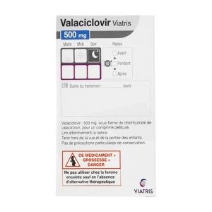 Valaciclovir Viatris 500mg 10 viên