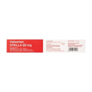 Valsartan Stella 80mg 3 vỉ x 10 viên (Valsartan)