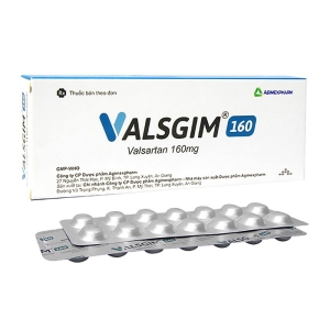 Valsgim 160 Agimexpharm 2 vỉ x 14 viên