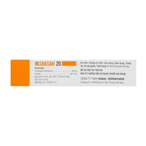 Vashasan 20 Hasan 3 vỉ x 30 viên Vashasan 20 Hasan 3 vỉ x 30 viên