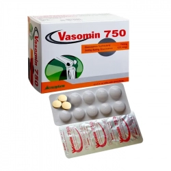 Vasomin 750 Vacopharm 10 vỉ x 10 viên - Thuốc giảm triệu chứng thoái hoá khớp