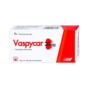 Vaspycar 20mg PMP, Hộp 2 vỉ x 30 viên