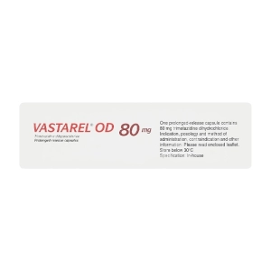 Vastarel OD 80mg Servier 3 vỉ x 10 viên (Trimetazidine dihydrochloride)