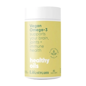 Vegan Omega-3 Lifestream 45 viên - Hỗ hấp thụ Canxi, Vitamin D3