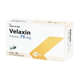 Velaxin 75mg Egis 3 vỉ x 10 viên (Venlafaxine)