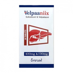 Velpaaniix 400mg/100mg Everest 28 viên Velpaaniix 400mg/100mg Everest 28 viên