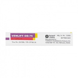 Venlift OD-75 Torrent Pharma 2 vỉ x 7 viên Venlift OD-75 Torrent Pharma 2 vỉ x 7 viên