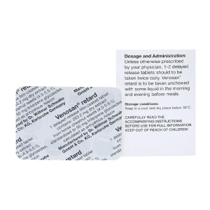 Venosan Retard Dr. Willmar Schwabe 10 vỉ x 10 viên Venosan Retard Dr. Willmar Schwabe 10 vỉ x 10 viên
