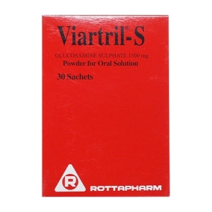 Viartril-S 1500mg Rottapharm 30 gói (Glucosamin sulfate)