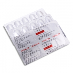 Thuốc giảm cân Synslim 120mg, Hộp 30 viên Thuốc giảm cân Synslim 120mg, Hộp 30 viên
