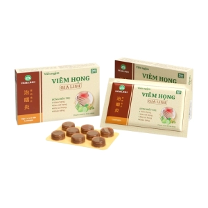Viêm Họng Gia Linh Hoa Linh 2 vỉ x 8 viên - Viên ngậm