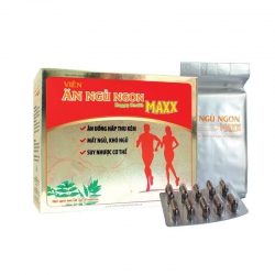 Viên ăn ngủ ngon Happy Health Maxx,  Hộp 60 viên
