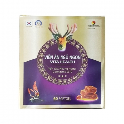 Tpbvsk viên ăn ngủ ngon Vita Health, Hộp 60 viên