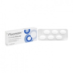 Viên đặt âm đạo Fluomizin Hộp 1 vỉ x 6 viên Viên đặt âm đạo Fluomizin Hộp 1 vỉ x 6 viên