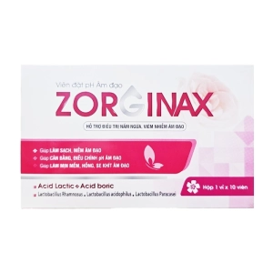 Viên Đặt PH Âm Đạo Zorginax Fobelife 1 vỉ x 10 viên Viên Đặt PH Âm Đạo Zorginax Fobelife 1 vỉ x 10 viên