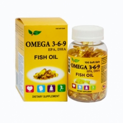 Fish Oil Omega 3-6-9 Nature Gift 100 viên – Viên uống dầu cá Fish Oil Omega 3-6-9 Nature Gift 100 viên – Viên uống dầu cá