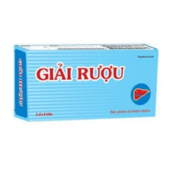 Viên giải rượu, bổ gan Kingphar, Hộp 08 viên