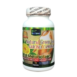 Viên giảm cân Natural Green Tea Garcinia Cambogia - Chai 60 viên Viên giảm cân Natural Green Tea Garcinia Cambogia - Chai 60 viên