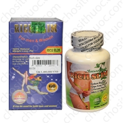 Tpbvsk  giảm cân Rich Slim USA, Hộp 60 viên